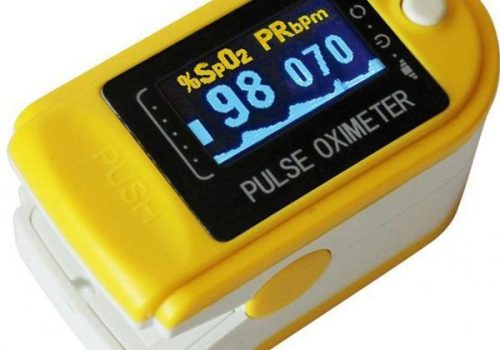Pulse oximeter Contec CMS50D Yellow